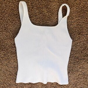 Aritzia Women's White Vest